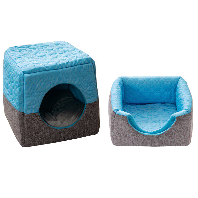 New Multi-purpose Cool Cat House Small Dog Semi-enclosed