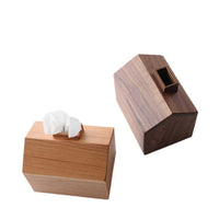 Wooden Cabin Tissue Box