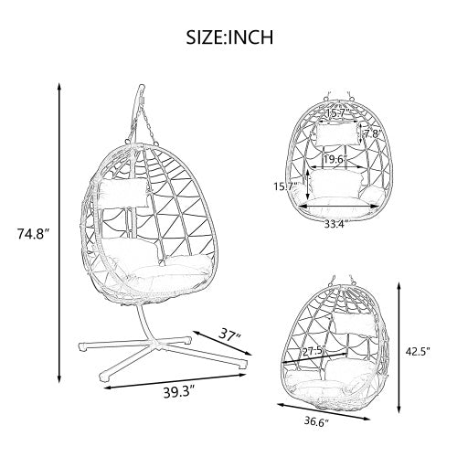 Egg Chair With Bracket