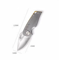 Multifunctional Self-defense Folding Stainless Steel Mini Fruit Knife