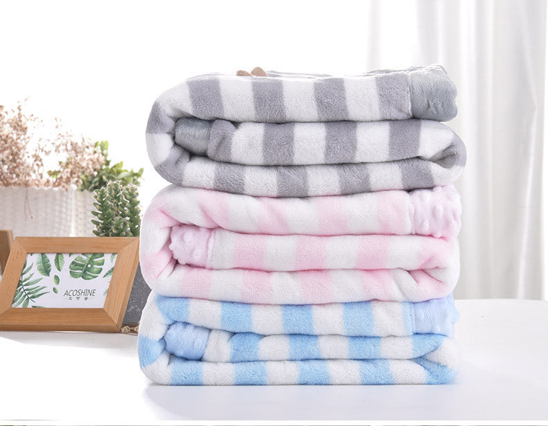 Flannel children double blanket