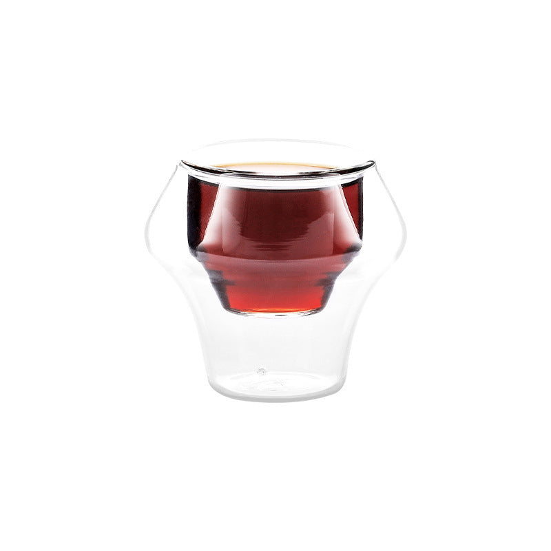 Bomber Coffee Espresso Cup 60ml Double Layer Glass Cup Tea Cup