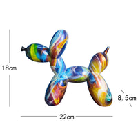 Decrative Resin Ballon Dog