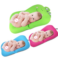 Newborn Bath Floating Pad Mat Baby Bath Tub Pad & Chair & Shelf Bathtub Seat