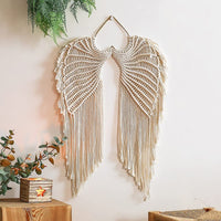 Bohemian Angel Wings Woven Wall Tapestry