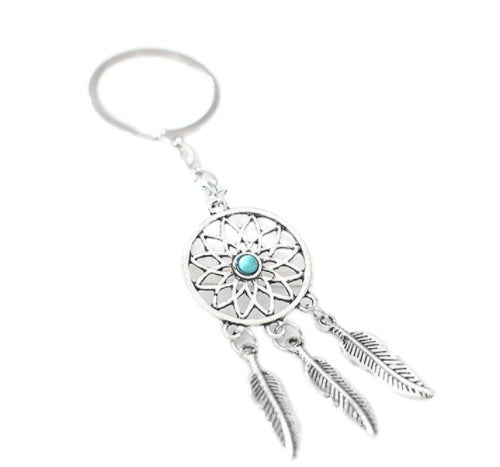 Dreamcatcher keychain pendant