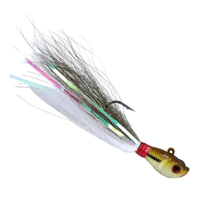 Luminous Bronzing Deer Tail Hair Beard Lure Bait