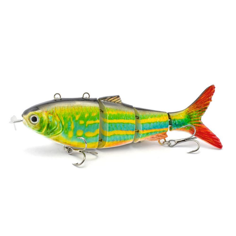 Automatic Swimming Electronic Fish 130mm 42g Propeller Smart Bait Rechargeable Lure Bait