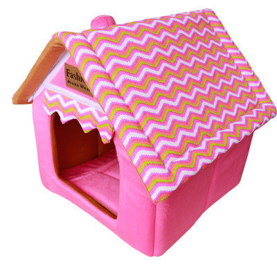 Petdog folding factory wholesale pet pad four warm summer detachable folding house