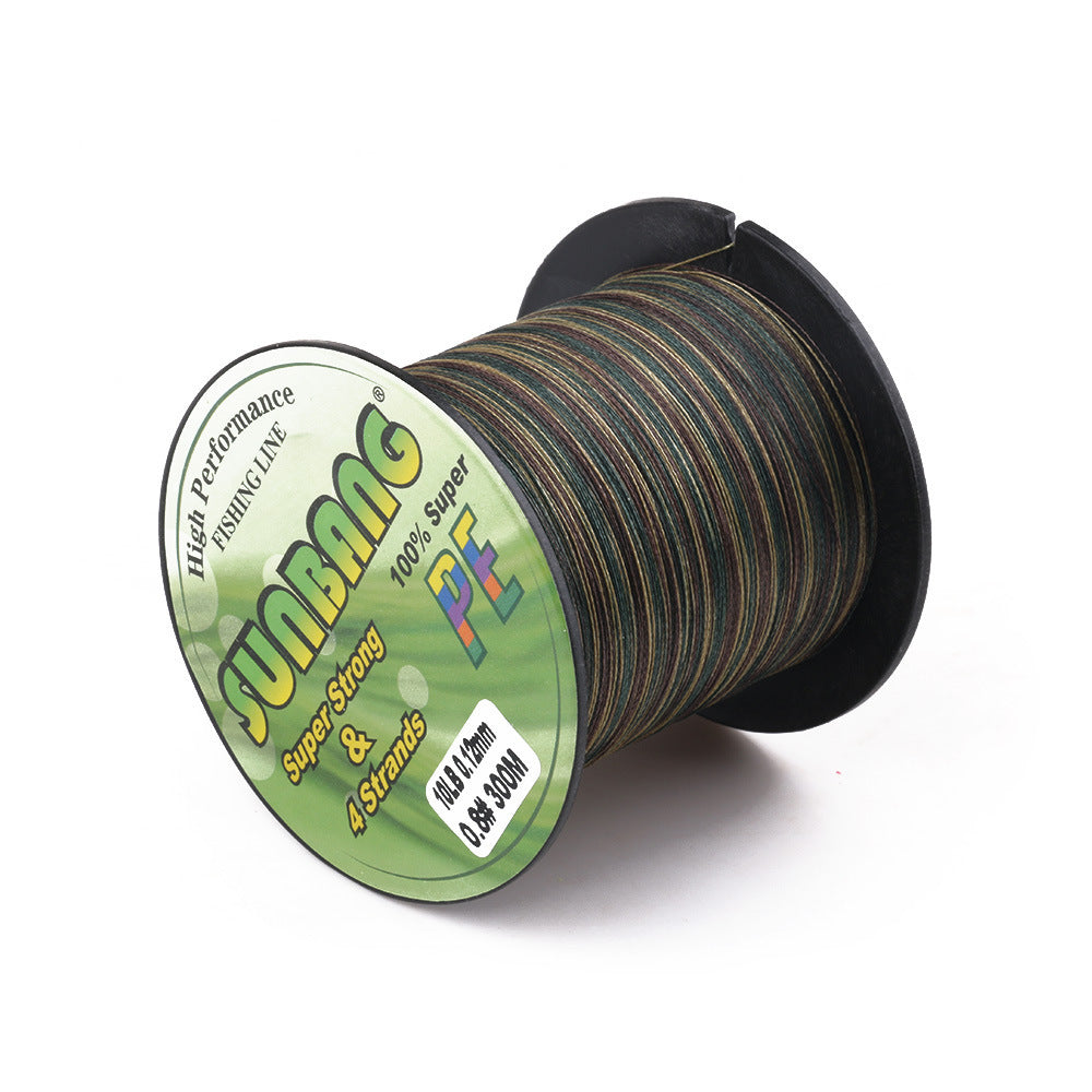 PE Strong Horse Braided Fishing Line 300 M 4-woven Fishing Line Lure Woven Fishing Line Kite Line