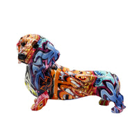 Colorful Weiner Dog Decorations