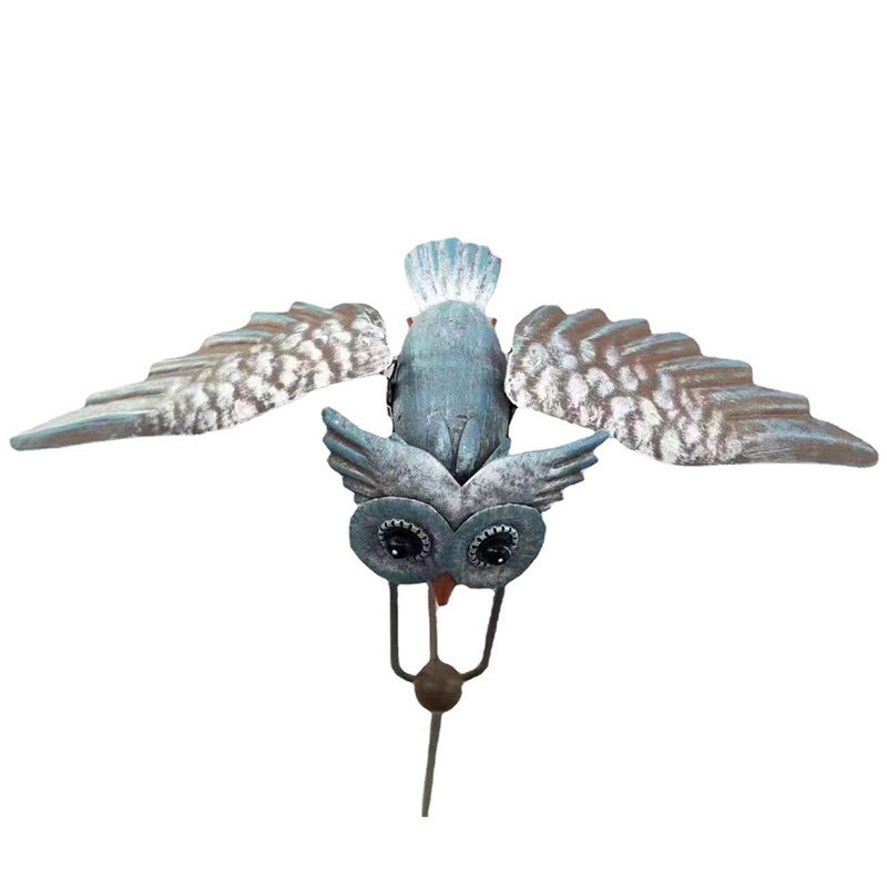 Metal Bird Simulator Yard Decor