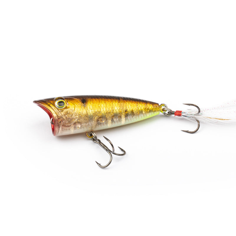 The Water Surface Is Wave Wave Climbing And Long-casting Perch Fake Bait