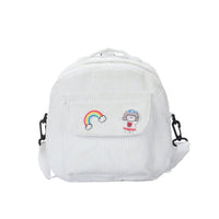 Women's Fashion Corduroy Solid Color One Shoulder Messenger Bag