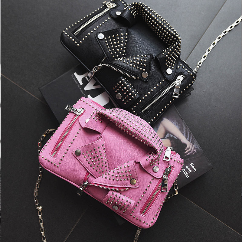 Summer new women's bag fashion jacket shoulder diagonal female bag