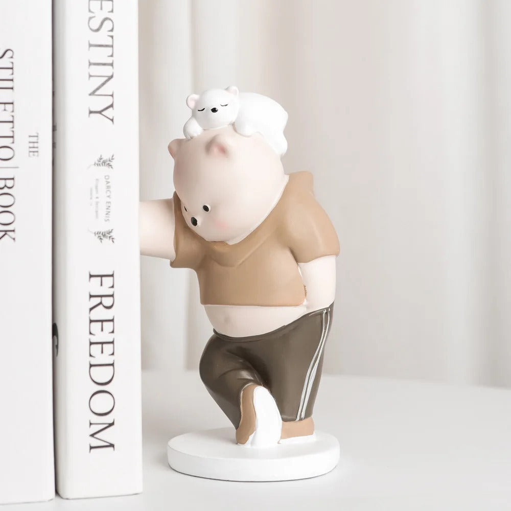 Healing Bear Bookends