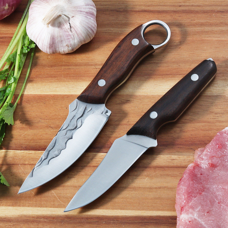 Hunting Knife With Holster Peeling Boneless Meat Cutting Kitchen Knife