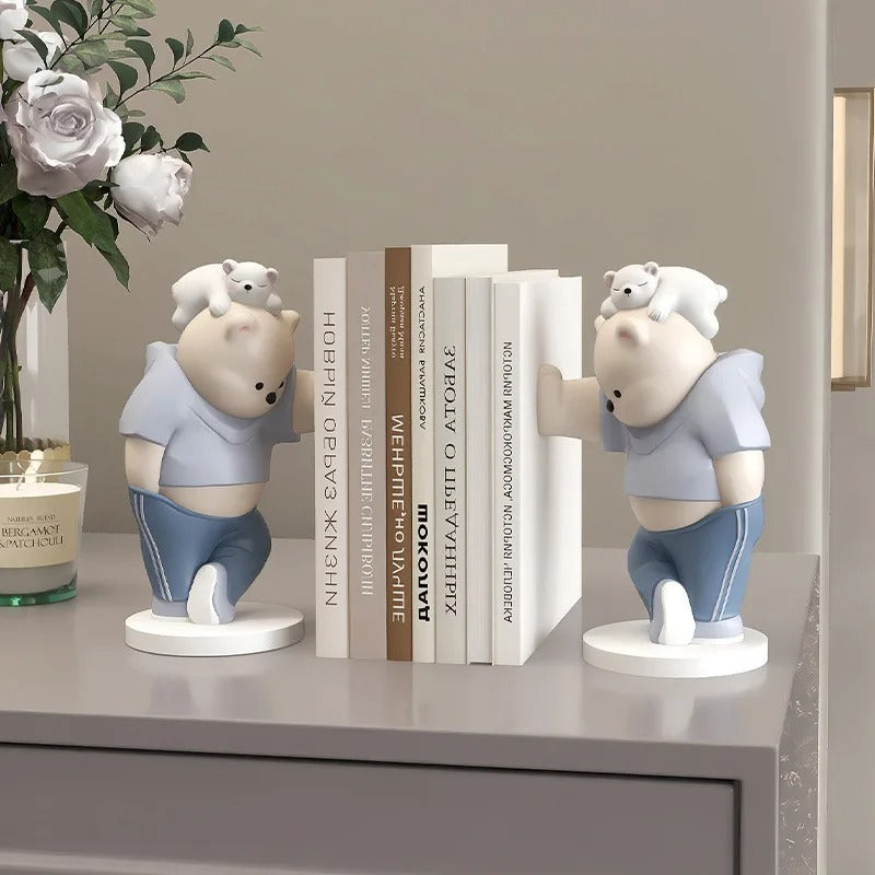 Healing Bear Bookends