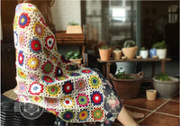 Round Core Blanket 12060 Liangben Crochet Crocheted Crocheted Blanket