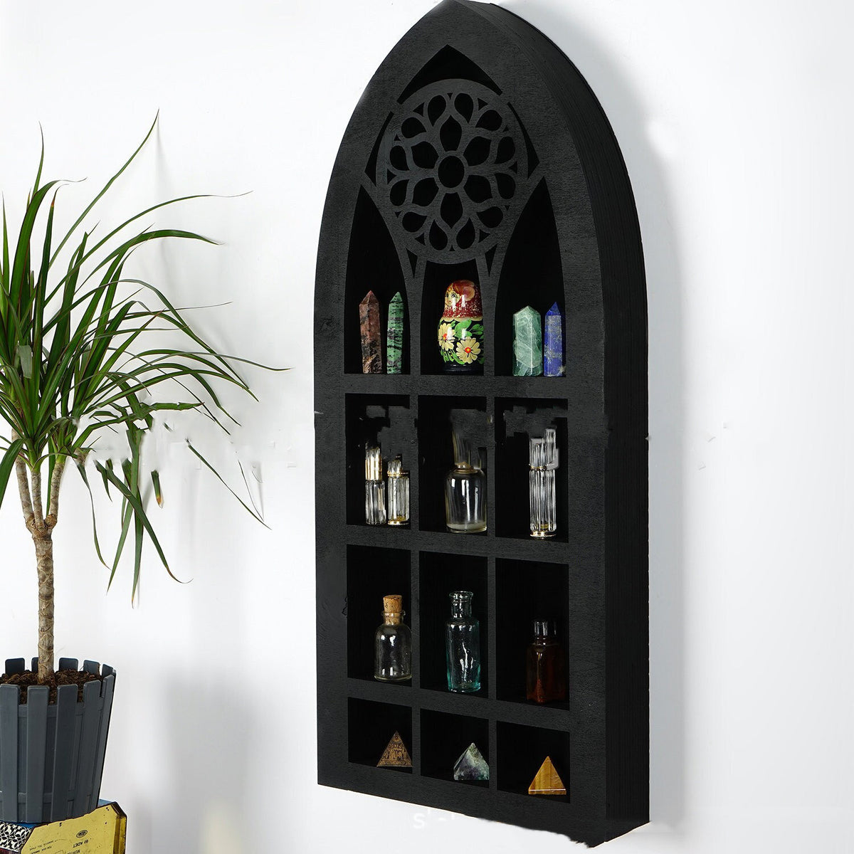 Decorative Wooden Storage Rack