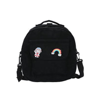 Women's Fashion Corduroy Solid Color One Shoulder Messenger Bag