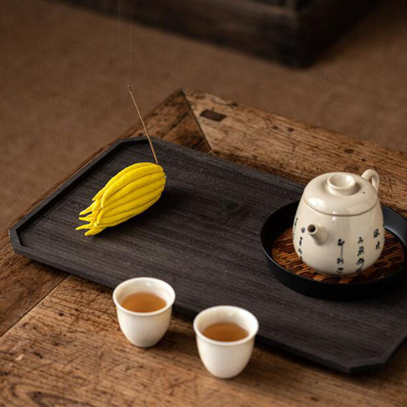 Crouching Sandalwood Tea Table