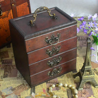 Wooden jewelry box