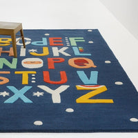 Floor Mat Cartoon Bedside Blanket Household Children's Alphabet Blanket