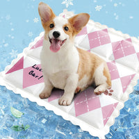 Pet Ice Pad Summer Dog House Cat Sleeping Mat Dog And Cat Cooling Gel Pad Dirty And Cool Feeling Resistant Sleeping Mat