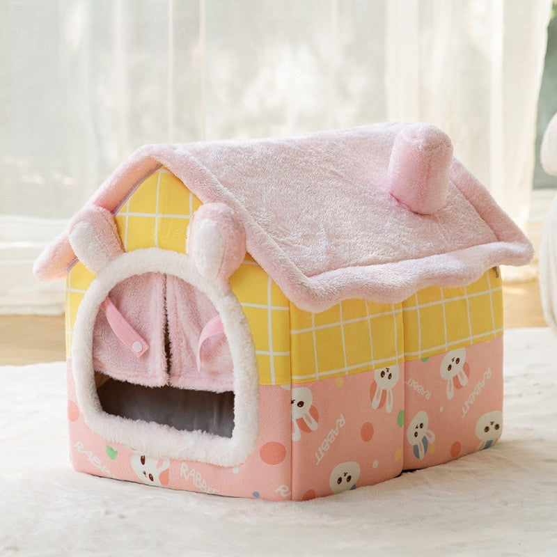 Removable And Washable Pet House