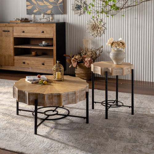 Cedar Coffee Table Set - 2 Piece Set