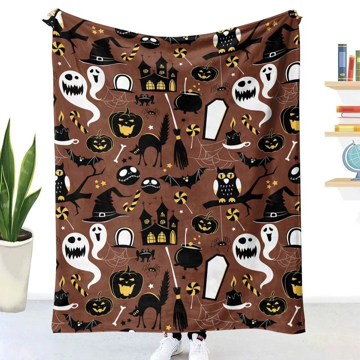 Halloween Blanket Flannel Air Conditioning Blanket