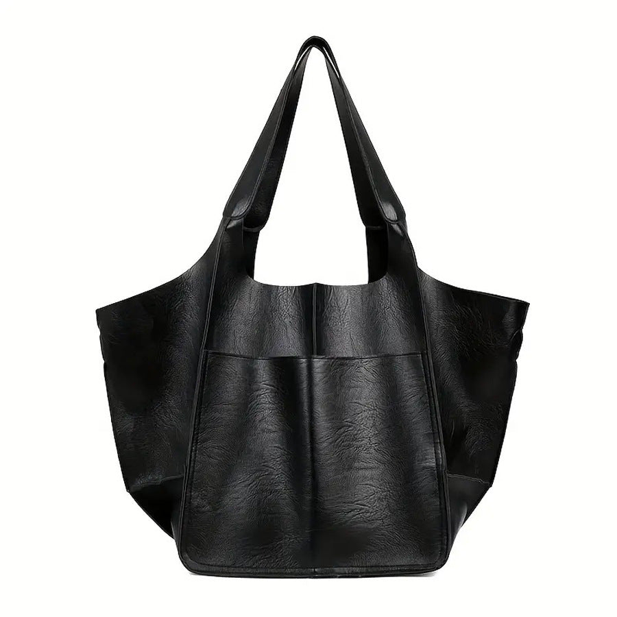 Fashionable Soft Leather Large Handbag