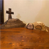 Cross Wooden Decoration