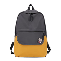 Nylon Zipper Everyday Backpacks