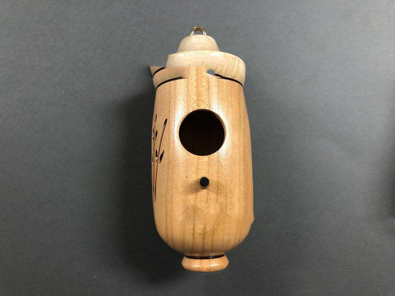 New Charming Decorative Hummingbird House Garden Wood Craft