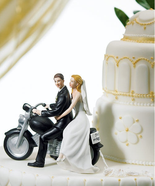 Bride and Groom Cake Decorations Resin