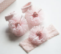 Baby Headband Socks Set