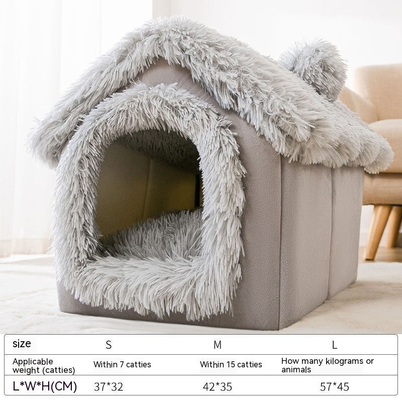 Removable And Washable Pet House