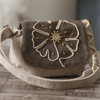 Style Lightweight Crossbody Woven Canvas Women's Bag