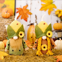 Harvest Season Corn Head Doll Sunflower