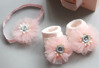 Baby Headband Socks Set