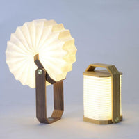 Creative Wooden Hand Lamp Interior Decoration