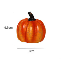 New Halloween Pumpkin Lantern Simulation Pumpkin LED Candle Lamp Resin Luminous Pumpkin