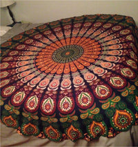 Printed Round Beach Towels