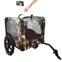 Camouflage Folding Bicycle Trailer