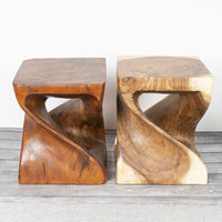 Small Square Stool Wooden Pier