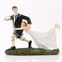 Bride and Groom Cake Decorations Resin