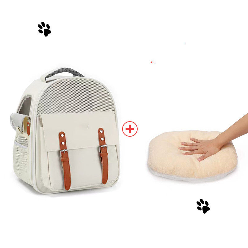 Large Capacity Portable Pet Backpack For Going Out