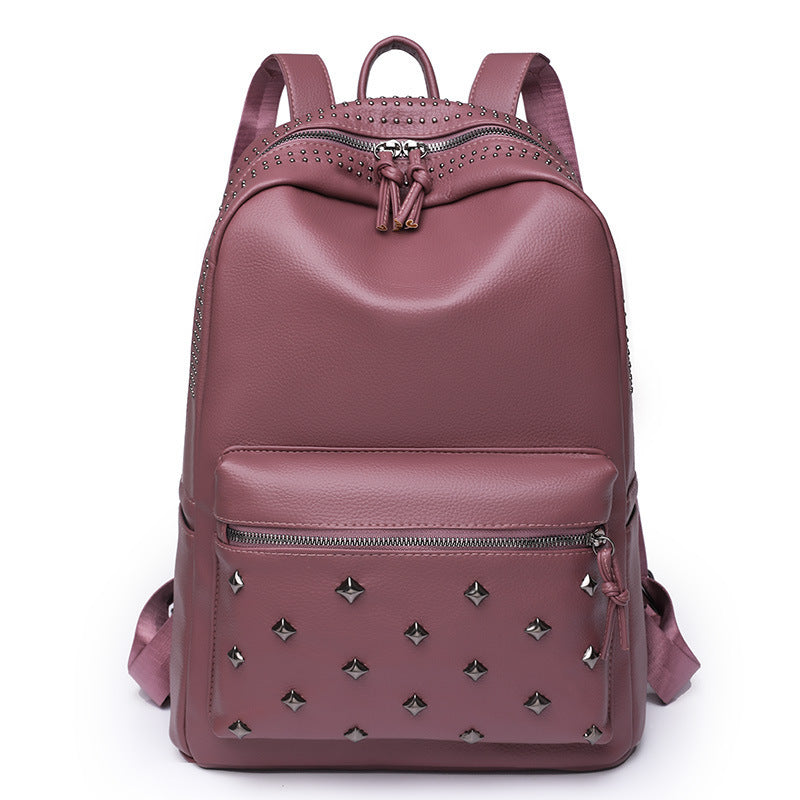 Women's Designer Backpacks Anti Splash PU Leather Fabric